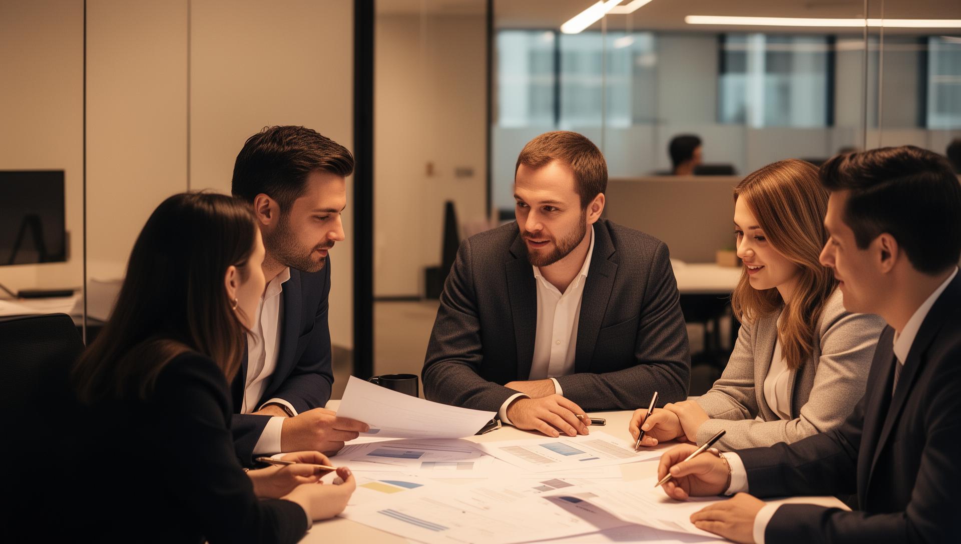 Consultant working alongside client team
